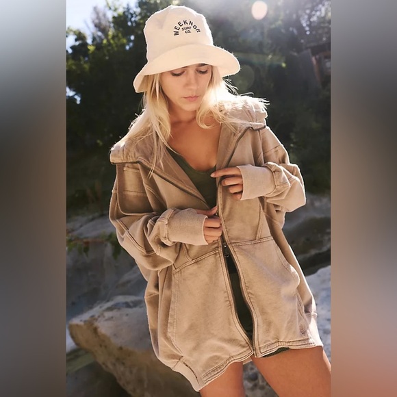 COPY - Free people All Your Love Solid Hoodie - Picture 6 of 8